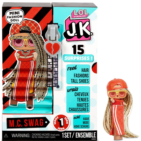 

Кукла с аксессуарами L.O.L. Surprise JK M.C. Swag Mini Fashion Doll (570769)