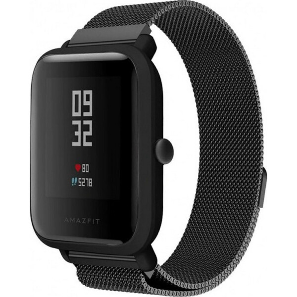 

Ремешок UWatch Milanese Magnetic Strap For Amazfit Bip Black