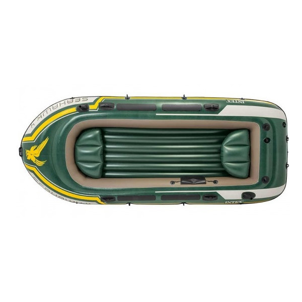 

Четырехместная надувная Intex 68351 Seahawk 4 Set с веслами и насосом 351 х 145 х 48 см