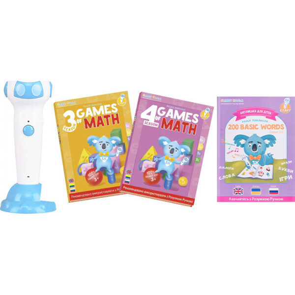 

Стартовый набор Smart Koala + Математика (сезон 3,4) + Smart Koala English Сезон 3