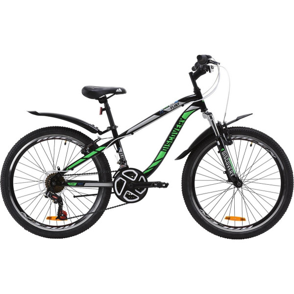 

ST 24" Discovery FLINT AM Vbr рама-13" серебристо-черный с салатовым с крылом Pl 2020