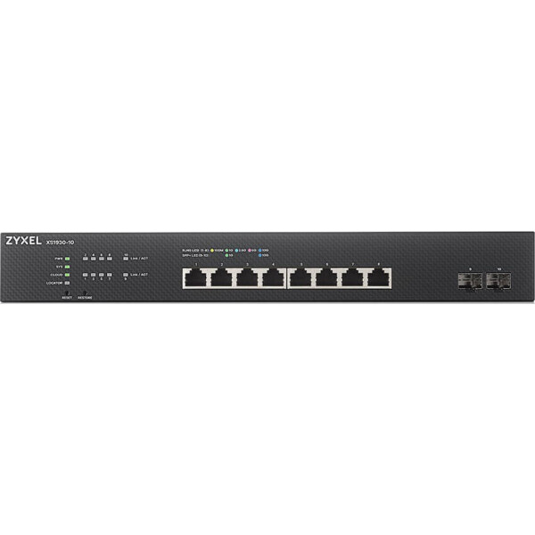 

Коммутатор ZYXEL XS1930-10 (8хGE+, 2хGE SPF+, L3)