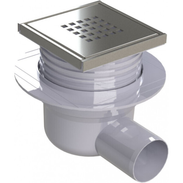 

Трап PREVEX Cubo 106x106 мм, горизонтальный, WDR-110-01-4402-01