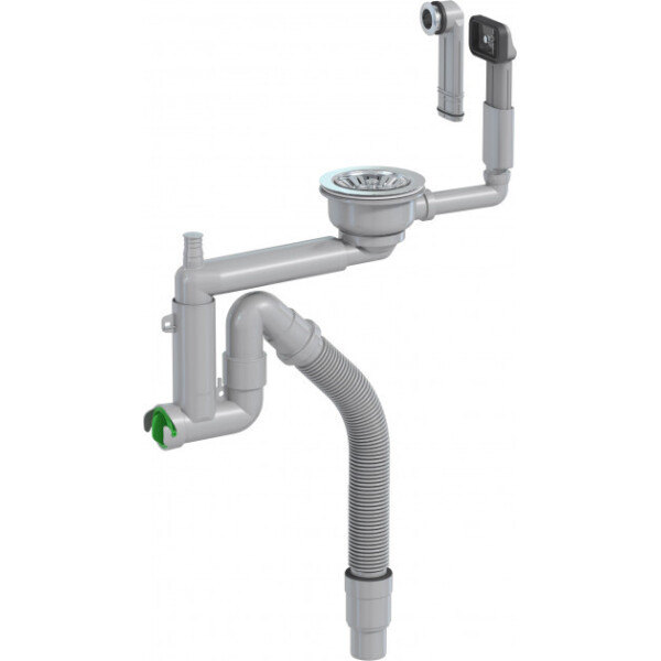 

Сифон для мойки PREVEX Smartloc телеск, гофра 50/40, 41K13929