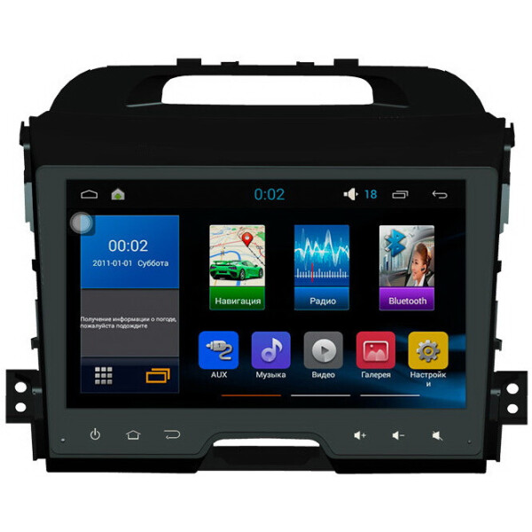 

Штатная магнитола Sound Box Star Trek для Kia Sportage R ( ST-4443)