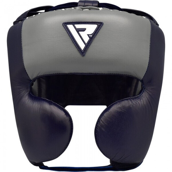 

Боксерский шлем RDX Leather Pro Blue M(2384_40264)