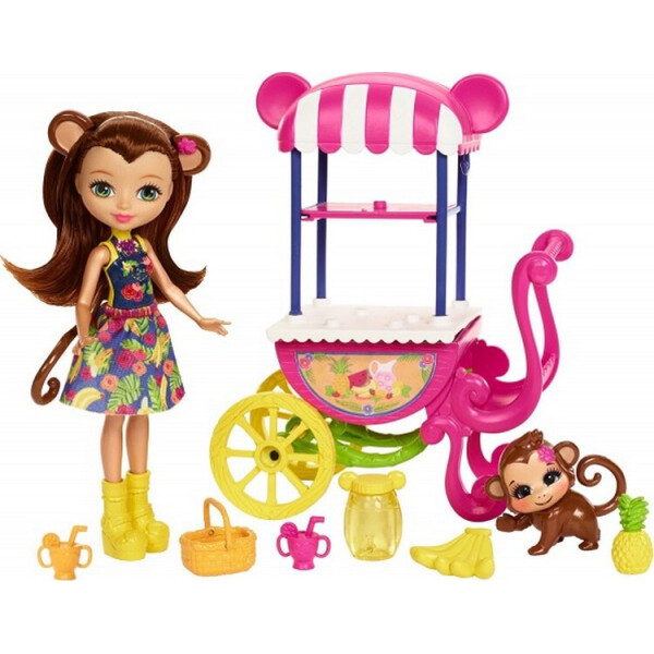 

Игровой набор Фруктовая корзинка Enchantimals Fruit Cart Playset FCG93