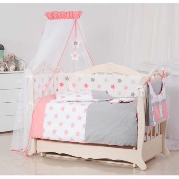 

детский Twins 3D Stars (8 элементов) розовый S-002