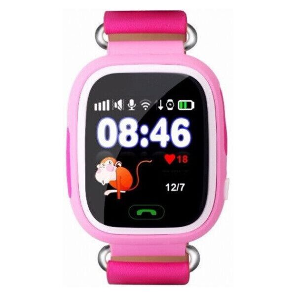 

Детские умные часы Smart Baby Watch Q90 Трекер с GPS и прослушкой Pink