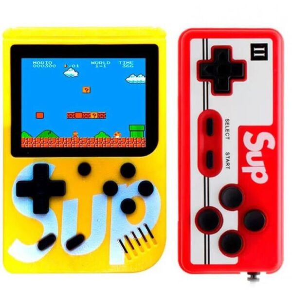

Ретро игровая приставка c джойстиком Dendy Sup Retro Game Box with Controller 400 игр (Yellow) [49954]