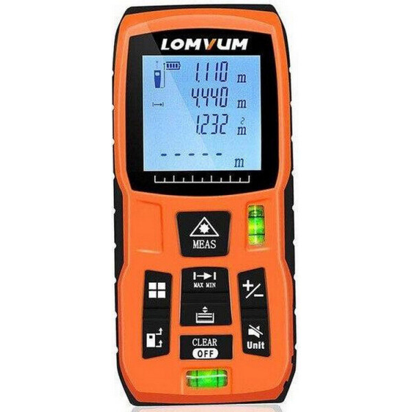 

Лазерный дальномер Lomvum LV5800, 40 м