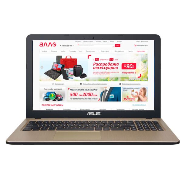 

Ноутбук Asus X540SC (XX002D) "Refurbished"