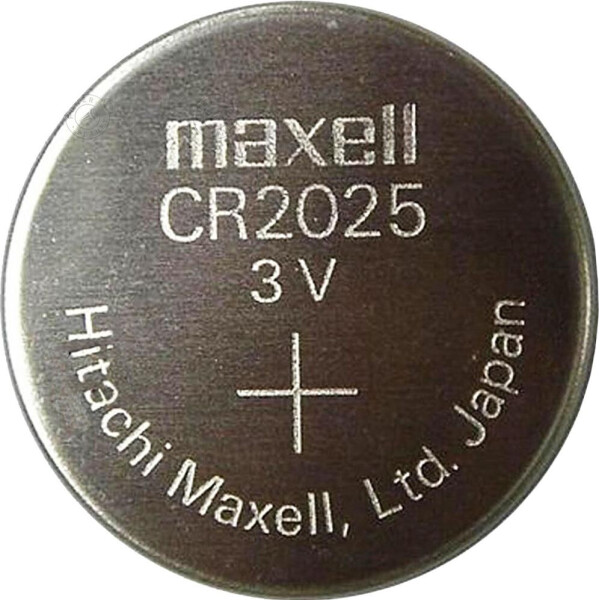 

Литиевая батарея Japan Maxell СARD "таблетка" CR2025 5шт/уп