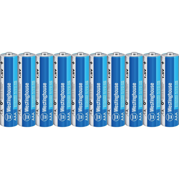 

Литиевая батарея Westinghouse Dynamo Alkaline AAA/LR03 10шт/уп shrink
