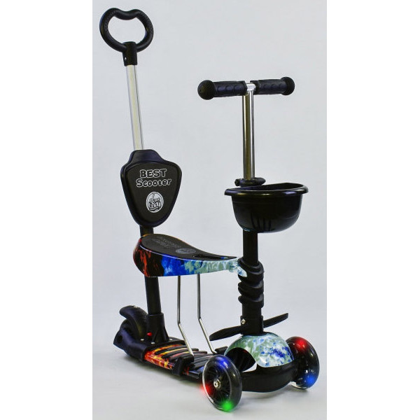 

Самокат 5 в 1 Best Scooter 21500 Black (21500)