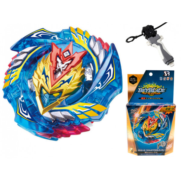 

Бейблейд Волтраек В5 В127 Beyblade Cho-Z Valkyrie V5 В-127 S3 с пусковым устройством и ручкой