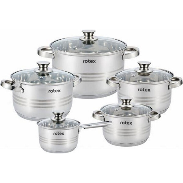 

Набор кастрюль Rotex Lamezia RC305-10L