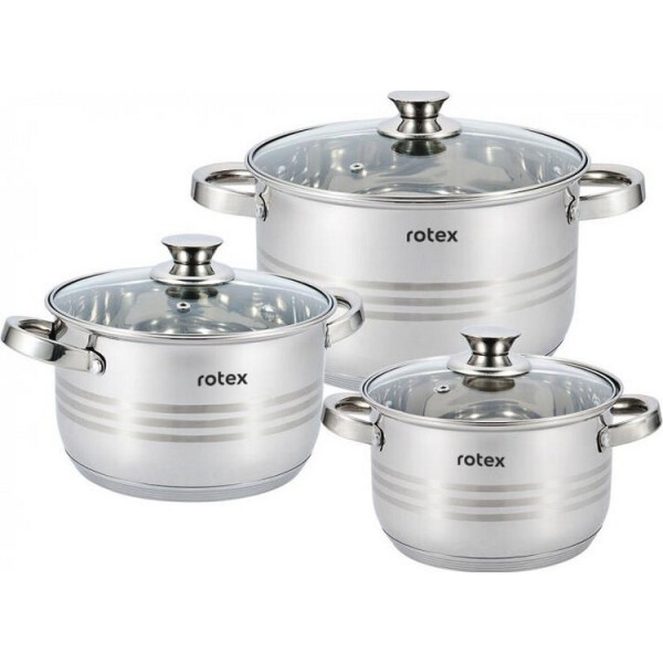 

Набор кастрюль Rotex Lamezia RC305-6L