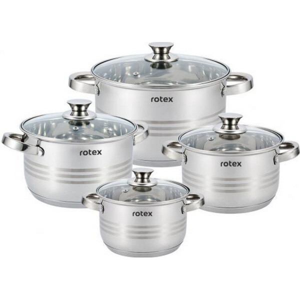 

Набор кастрюль Rotex Lamezia RC305-8L