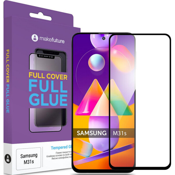

MakeFuture Full Cover Full Glue Black для Samsung M31s (M317)