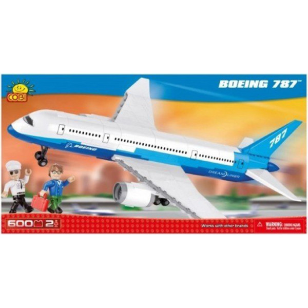 

Конструктор Cobi Самолет "Boeing 787 Dreamliner" 600 деталей (COBI-26600)