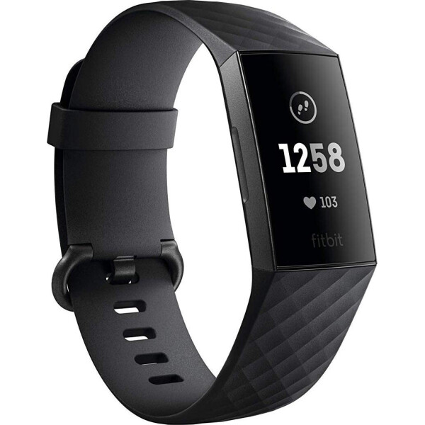 

Фитнес-браслет Fitbit Charge 3 Black/Graphite FB409GMBK