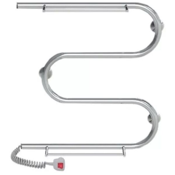 

Полотенцесушитель электрический Lidz Snake shelf (CRM) 500x500 LE с полкой