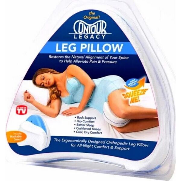 

Подушка ортопедическая для ног Contour Leg Pillow New