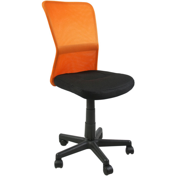 

Кресло Home4You BELICE Black/Orange (27731)