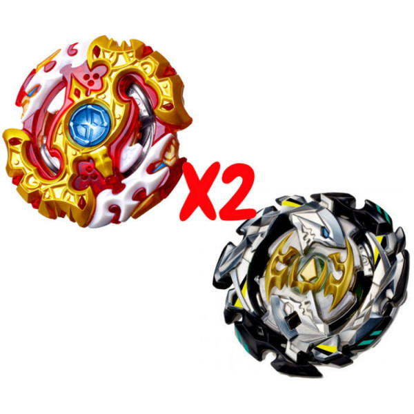 

Набор волчков BEYBLADE (Бейблейд) Spriggan Requiem B-100 (Спрайзен Реквием) VS Emperor Forneus B-106 (Император Форнеус) с пускателями