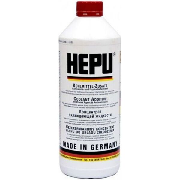 

Антифриз HEPU P999 G12 (красный) 1.5л