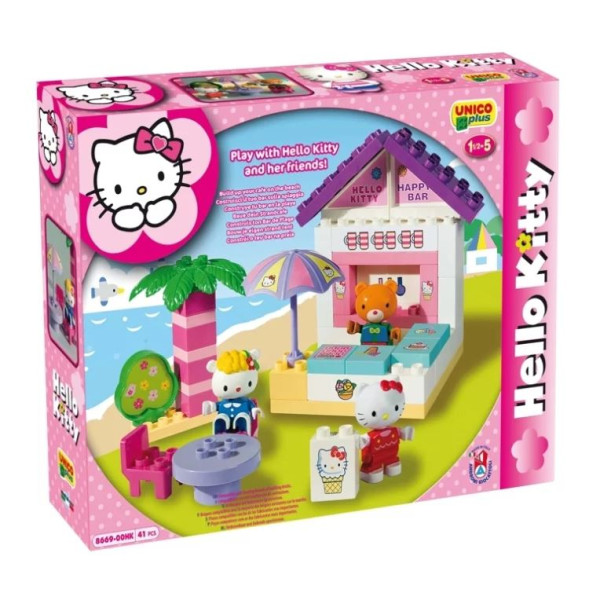 

Детский конструктор Unico Plus Мини кафе Hello Kitty (8669-00HK)