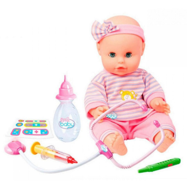 

Пупс Play Baby с интерактивным набором врача 32 см (32004)