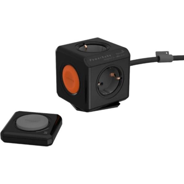 

Сетевой фильтр Allocacoc PowerCube Extended Remote SET, Black (1512BK/EUEXRM)
