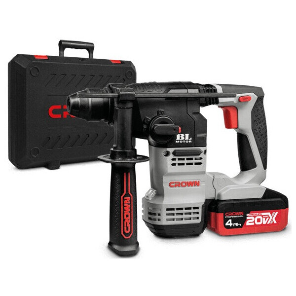 

Аккумуляторный перфоратор CROWN CT28001HX-4 BMC