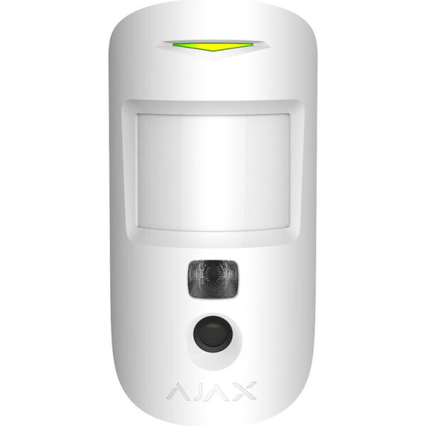 

Ajax MotionCam White. Беспроводной датчик движения с фотоподтверждением тревог (75042)