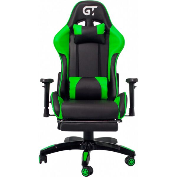 

Кресло GT Racer X-2525-F Black/Green