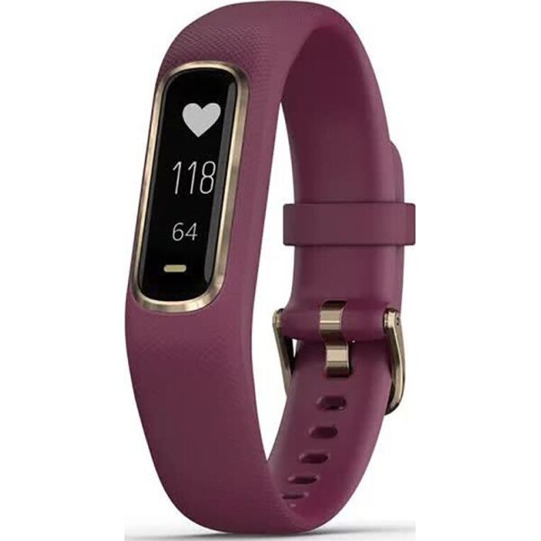 

Смарт-браслет Garmin Vivosmart 4 красный/золотой, Small/Medium