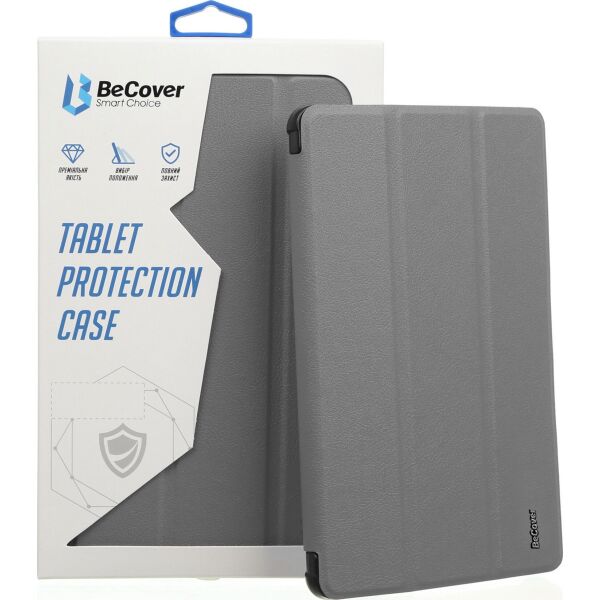 

Чехол-книжка Soft TPU BeCover с креплением Apple Pencil для Apple iPad Pro 11 2020/2021 Gray (706771)