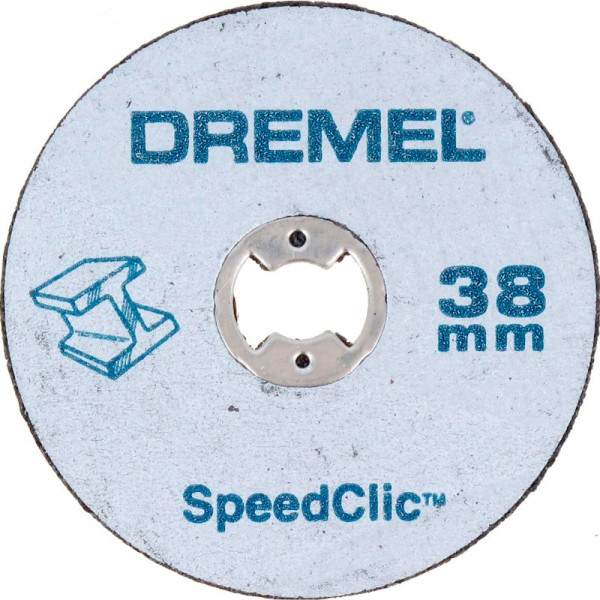 

Отрезной диск Dremel SpeedClic металлический отрезной 38 мм (2615S456JD) 12 шт