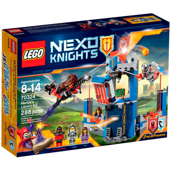 

LEGO NEXO KNIGHTS Библиотека Мерлока 2.0 (70324)