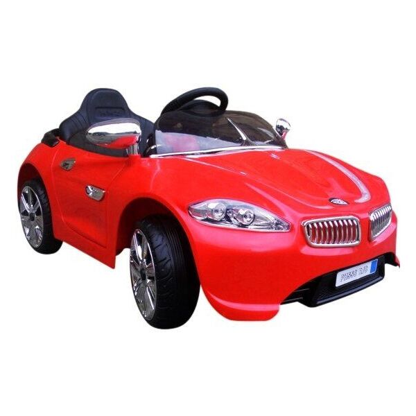 

Электромобиль детский Cabrio B3 красный с мягкими колесами, для детей 1-4,5 лет, на радиоуправлении, с музыкой, до 2,5 часов работы