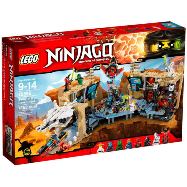 

LEGO NINJAGO Хаос в X-пещере Самураев (70596)