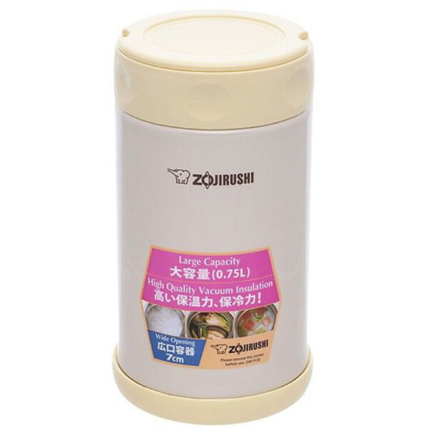 

Термос для еды ZOJIRUSHI SW-FCE75YP 0.75 л (бежевый)