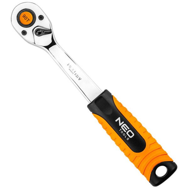 

Ключ Neo трещоточный1 / 4 ", 90 зубцов (08-530)