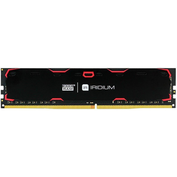 

Оперативная память Goodram IRDM 8GB Black (IR-2400D464L17S/8G)