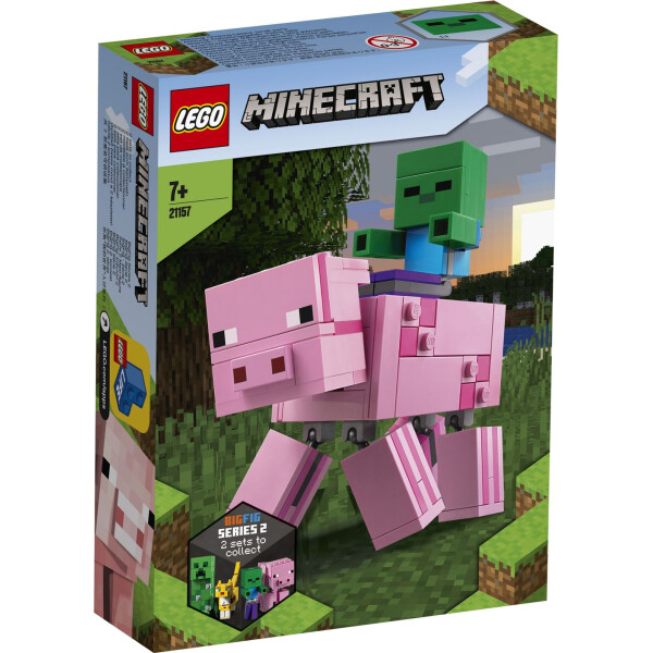 

LEGO® Minecraft™ Свинья и Зомби-ребёнок (21157)