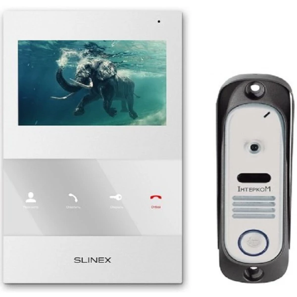 

Комплект видеодомофона Slinex SQ-04 + IM-10