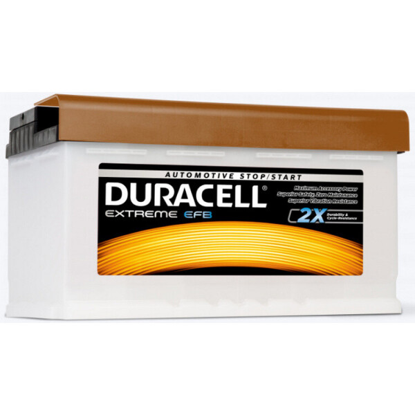 

Автомобильный аккумулятор Duracell Extreme EFB DE 80 EFB EN780A