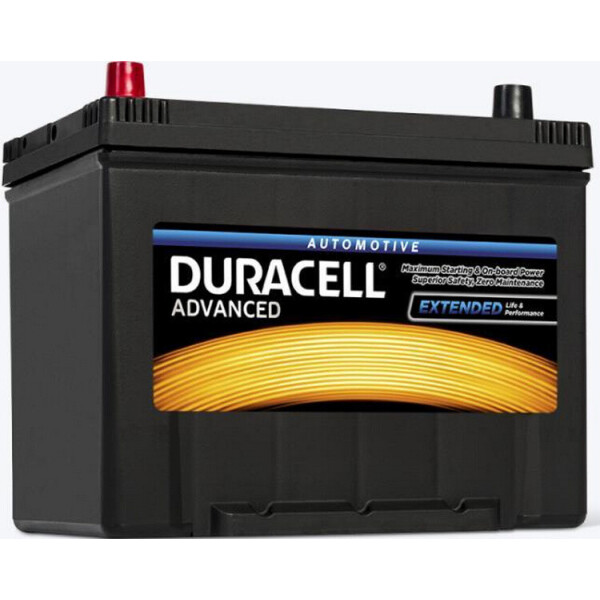 

Автомобильный аккумулятор Duracell Advanced DA 70L EN600A